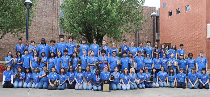 Pine Tree High School UIL Academic Team Claims District Championship